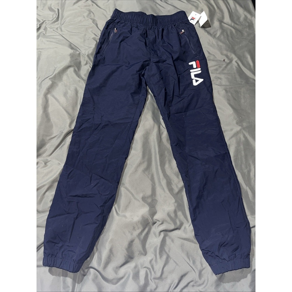 Dark Navy Blue Boys Size XL Track Pants NWT